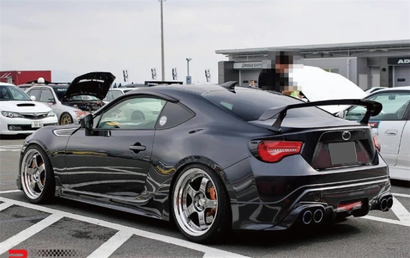 Спойлер из углеволокна для Subaru BRZ 2012 2013 Спойлеры-крылья Высокое качество модификация автомобиля аксессуары