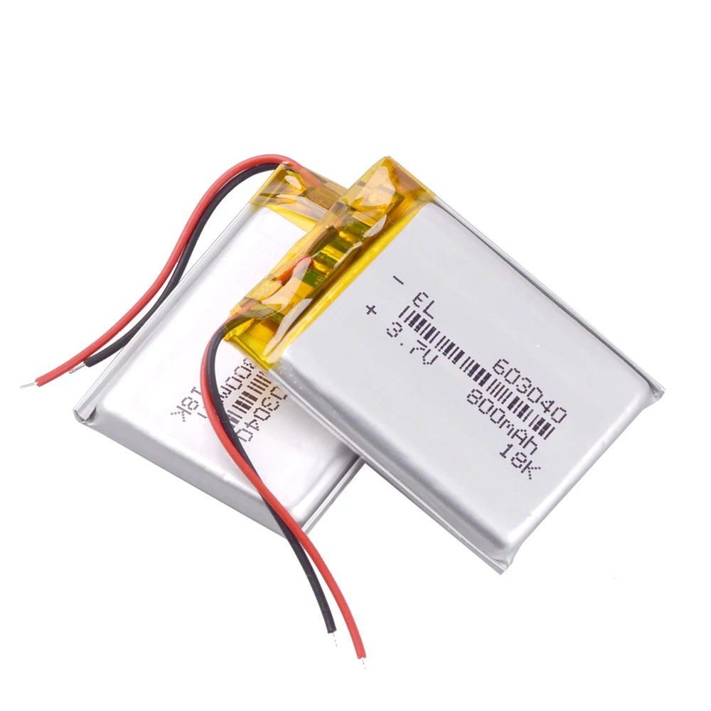 3 7 V 800mAh 603040 Li-ion Lipo батарея литий-полимерный li-Po литий-ионный аккумулятор Детский