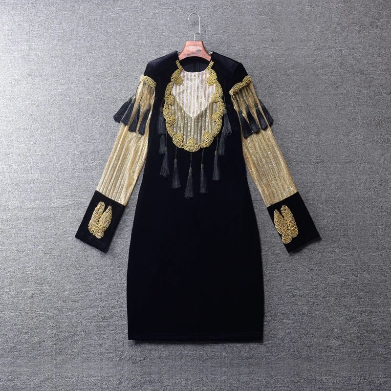 Европа и Соединенные Штаты новинка весны 2017 женская обувь с кисточками бусинами