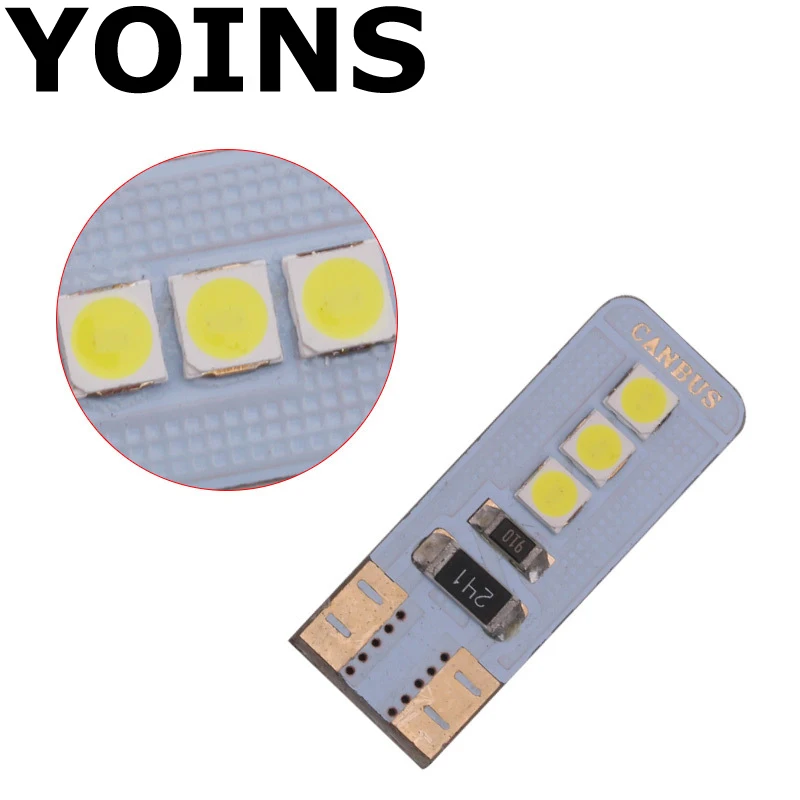 2 шт. автомобильный светильник T10 W5W 168 3014 18 SMD супер яркий клиновидный s лампы Canbus