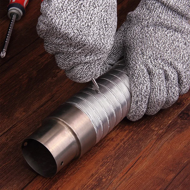 Перчатки с защитой от порезов закрывающие пальцы защита рук мясника уровень 5 для