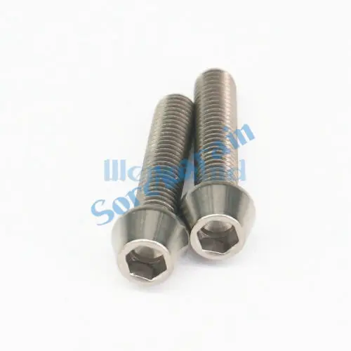 Болты шестигранные конические из титанового сплава 4 х25 мм | Строительство и
