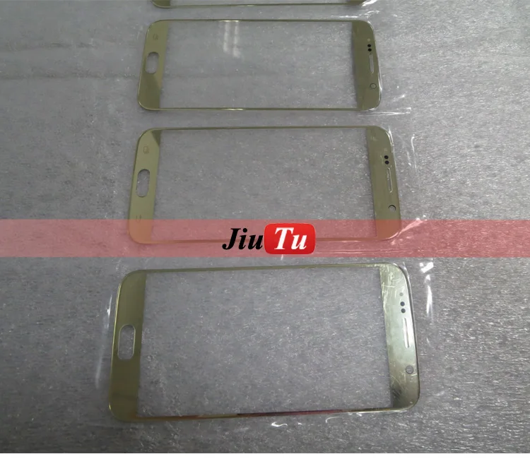 5pcs New Arrival Outer Front LCD Display Touch Screen Glass Panel Lens For Samsung Galaxy S6 Golden Jiutu | Инструменты