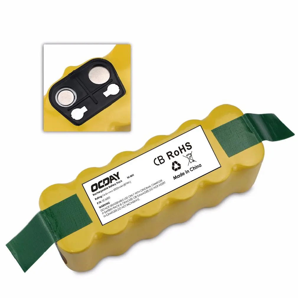 14,4 V 8000mAh Ni-MH Пылесос аккумуляторный аккумулятор подходит для Irobot Roomba части пылесоса