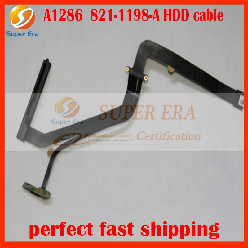 Новый оригинальный 821-1198-A HDD жесткий диск шлейф для Apple MacBook Pro 15 &quotA1286 кабель 2009-2011