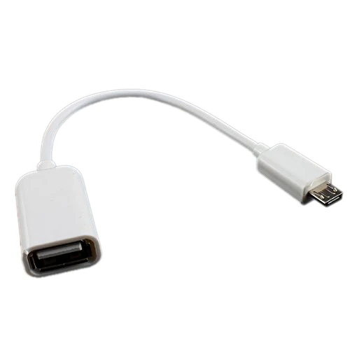 USB линии передачи данных OTG MICRO телефонные usb Кабель адаптер (белый)|Кабели USB| |