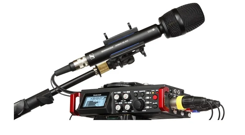TASCAM DR-701D линейный PCM рекордер/микшер 6-гусеничный аудиорегистратор для DSLR-камеры