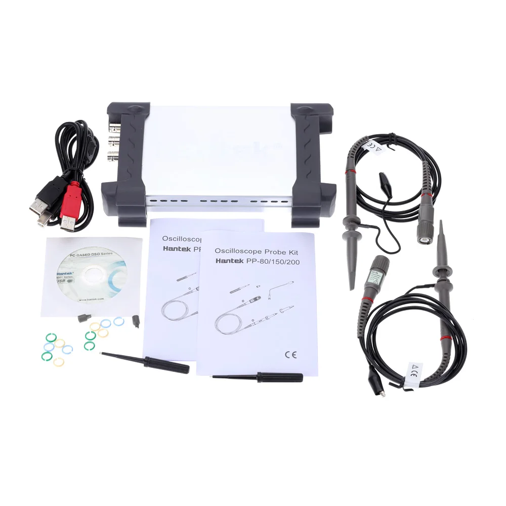 6052BE PC USB Oscilloscope 2 Digital Channels 20MHz Bandwidth 48MSa/s Sample Rate 16 | Инструменты