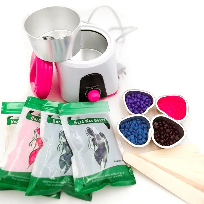 Новый ЖК дисплей мини нагреватель воска для удаления волос воском машина набор с