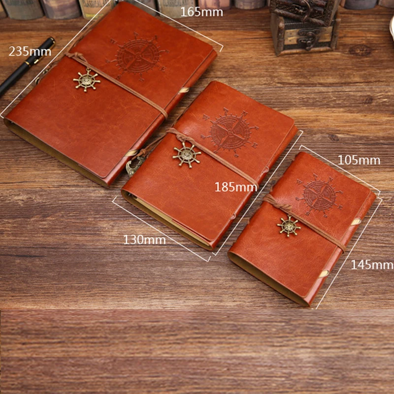 Обложка из искусственной кожи винтажный пиратский дневник записная книжка с
