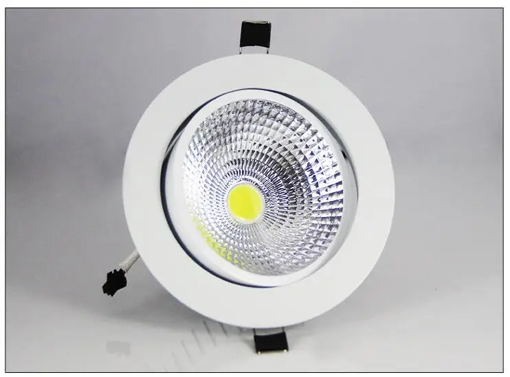 10 Uds Super brillante LED empotrada regulable Downlight COB 3W 5W 7W 12W llevó la luz del punto LED de decoración lámpara de techo AC/DC 12V