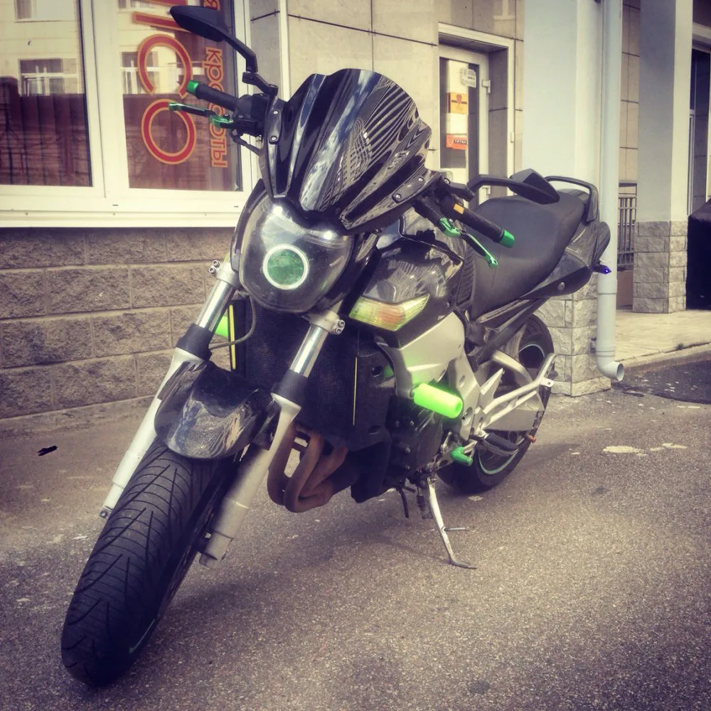 Новинка для мотоцикла/лобового стекла/ветрового стекла Кавасаки Z250 Z300 Z750 Z750R Z800