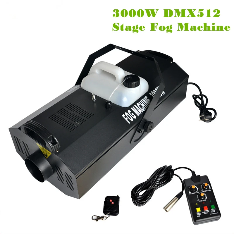 AC110V 220V противотуманная машина 3000W дым на водной основе DMX512 сценический эффект