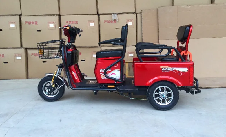 TJ XZ 013 Electric пассажирский трехколесный велосипед|passenger tricycle|tricycle |
