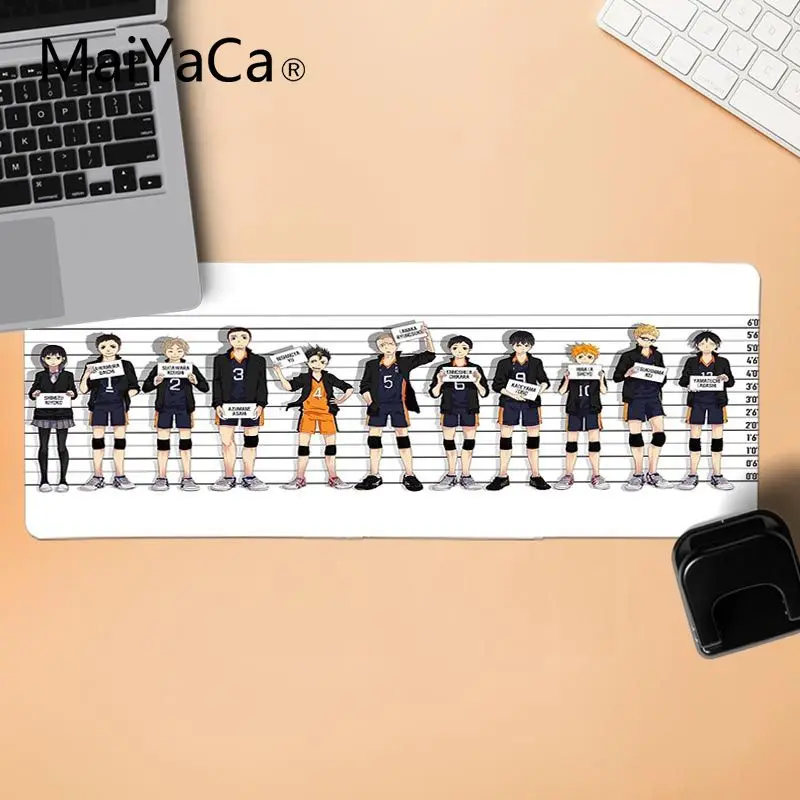 MaiYaCa мой любимый Аниме Haikyuu уникальный настольный коврик игровой для мыши прочный