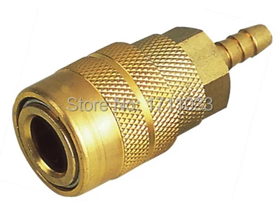 

1/4" USA milton type brass coupler quick coupler,quick coupling hose barb