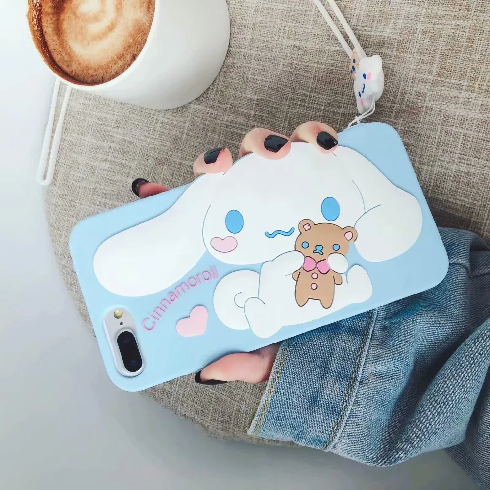 3D белоснежная собака чехол для телефона iPhone X Case роскошный Xs max XR милое