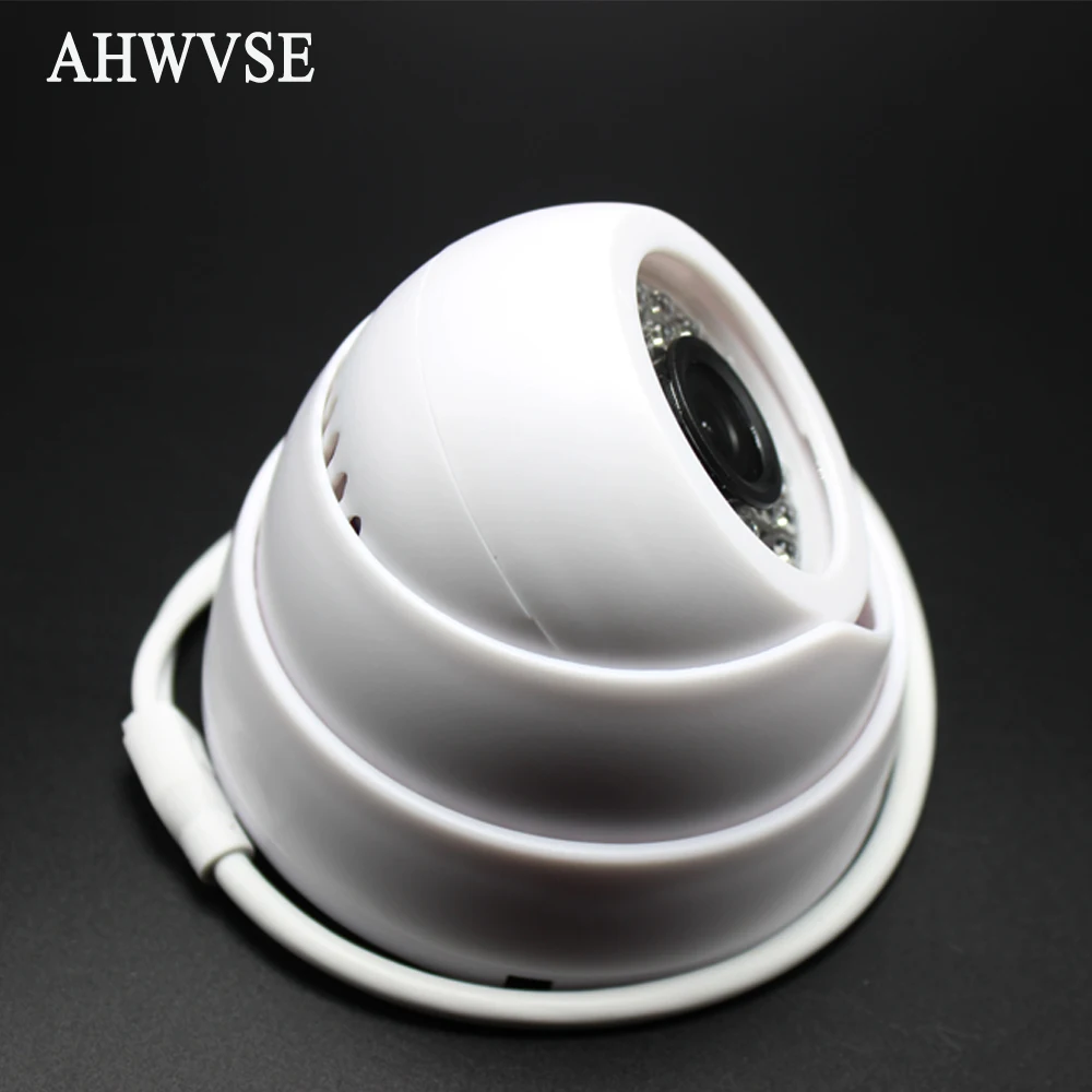 Ahwvse Широкий формат видеонаблюдения Камера ИК-24 LED Цвет CCD купольную CCTV AHD Cam 1080 P 960