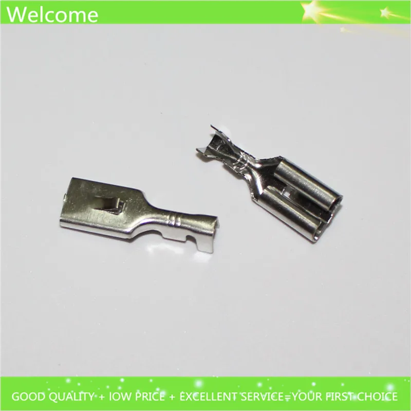 50Pcs 7.8mm Female Crimp Spade Terminal Connection 7.8 mm Tinned Copper Terminals Adaptor Connector Car Auto Boat Modified parts |