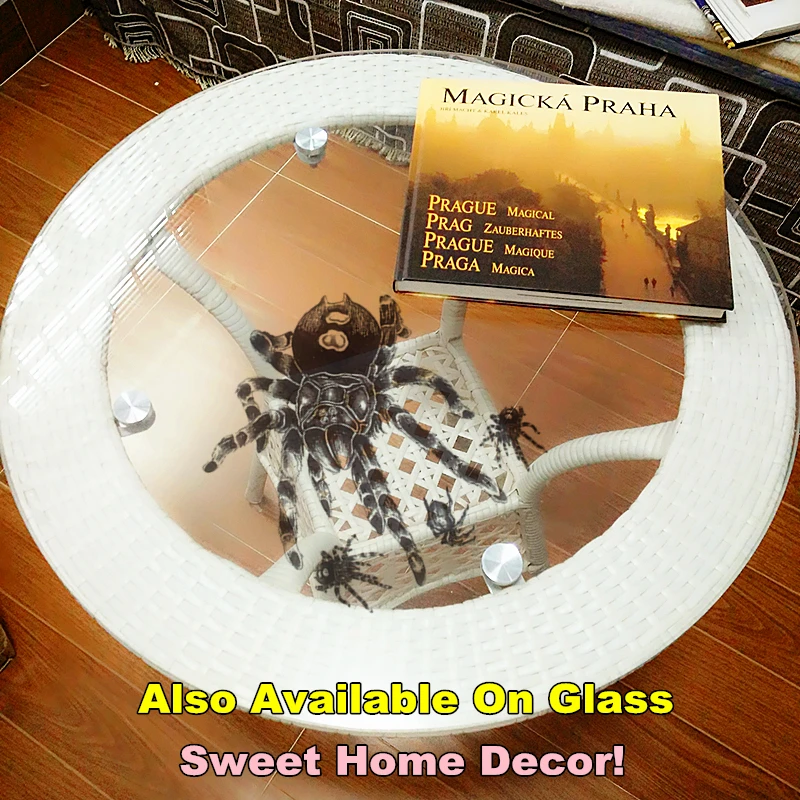 Черная тарантула SHNAPIGN временная татуировка для тела флэш-арт наклейка