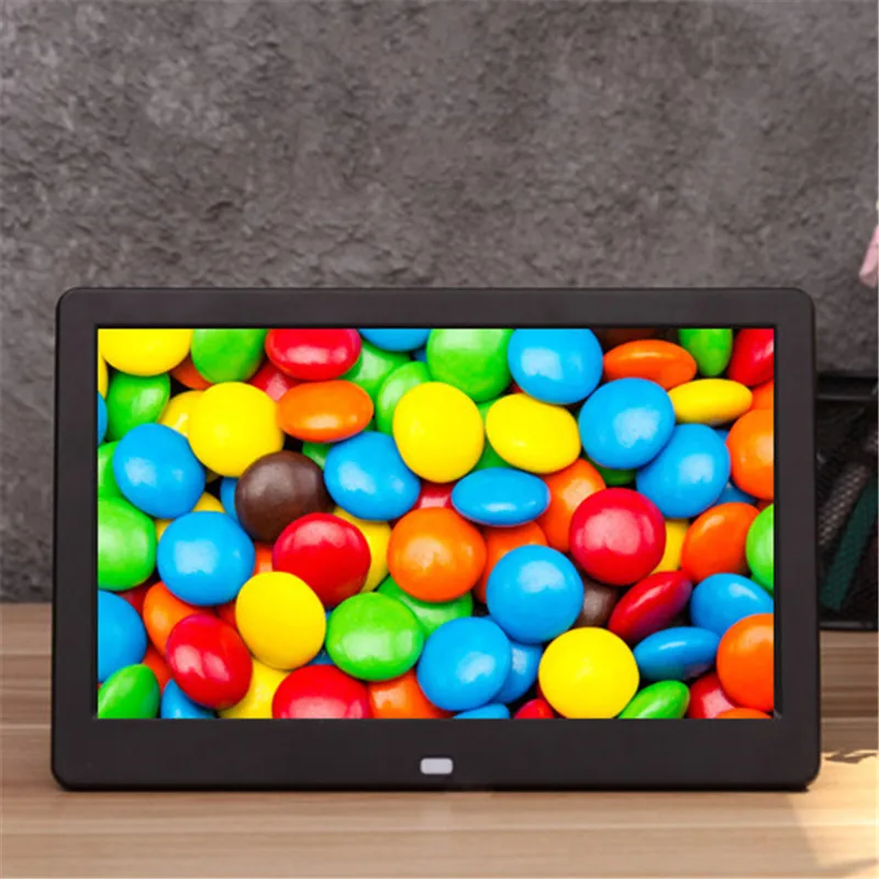 Tycipy 10 &quotЦифровая фоторамка LCD электронный светодиодный экран с пультом