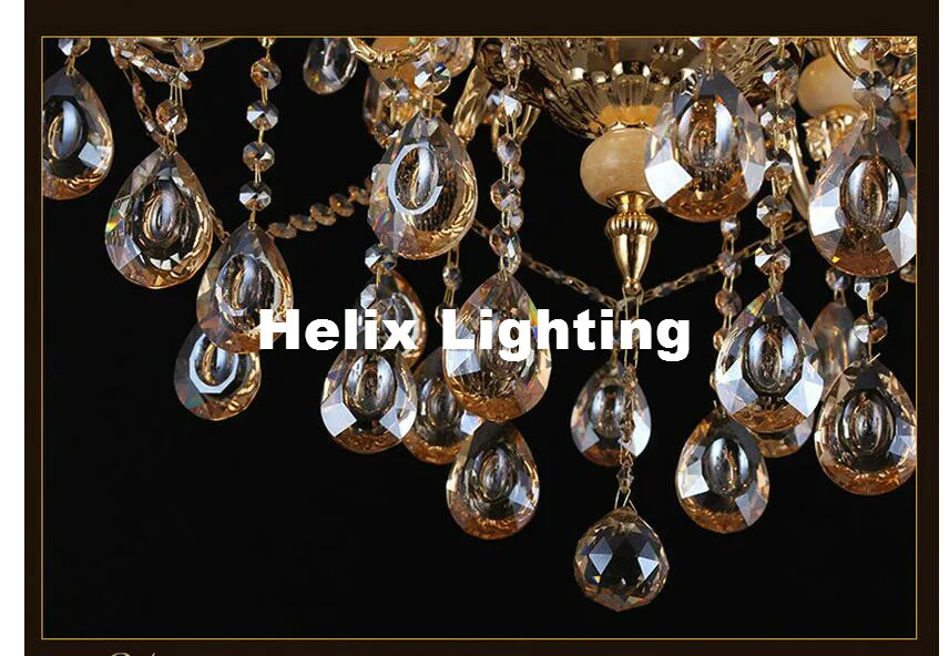 Бесплатная доставка цинковый сплав Нефритовая антикварная хрустальная люстра