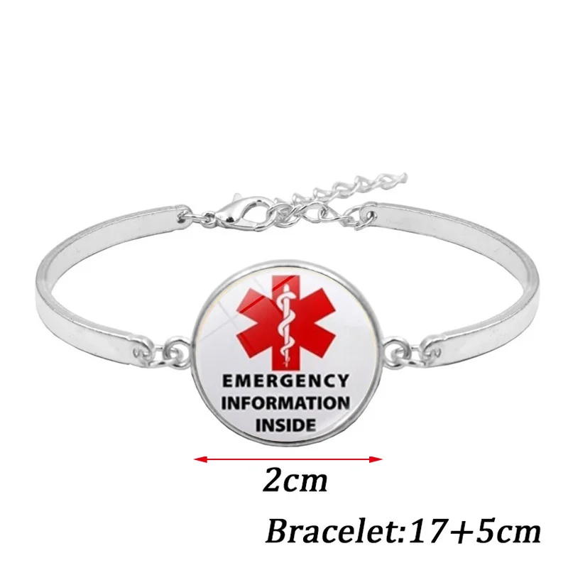 Браслеты ручной работы для мужчин и женщин стеклянный амулет кабошон с