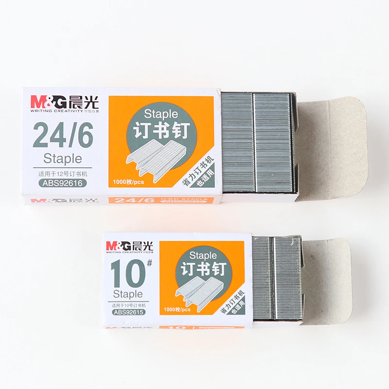 1000 шт № 10 скобы серебряный цвет также доступны для 12 staples канцелярские