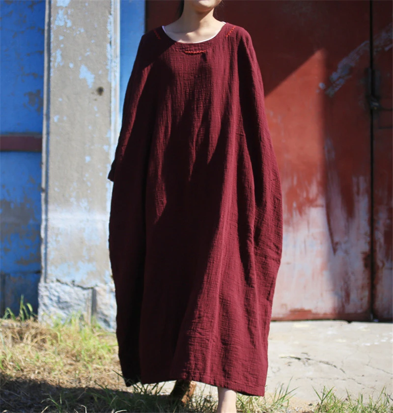 Рукав летучая мышь свободные 2019 Весенняя мода Винтаж Оригинальный утолщаются