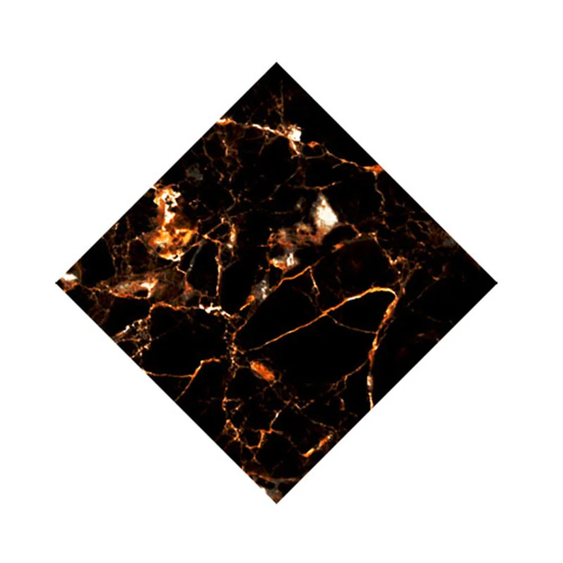 8x8CM Современные наклейки для домашнего декора, 10 шт., ПВХ наклейки для плитки, для гостиной, кухни, самоклеющиеся клейкие плитки, диагональные 3D наклейки для пола, 8*8 см - Цвет: 8x8CM