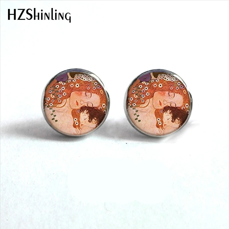 Женские серьги гвоздики с надписью Мама и ребенок|stud earrings|stud earrings for womenearrings women |