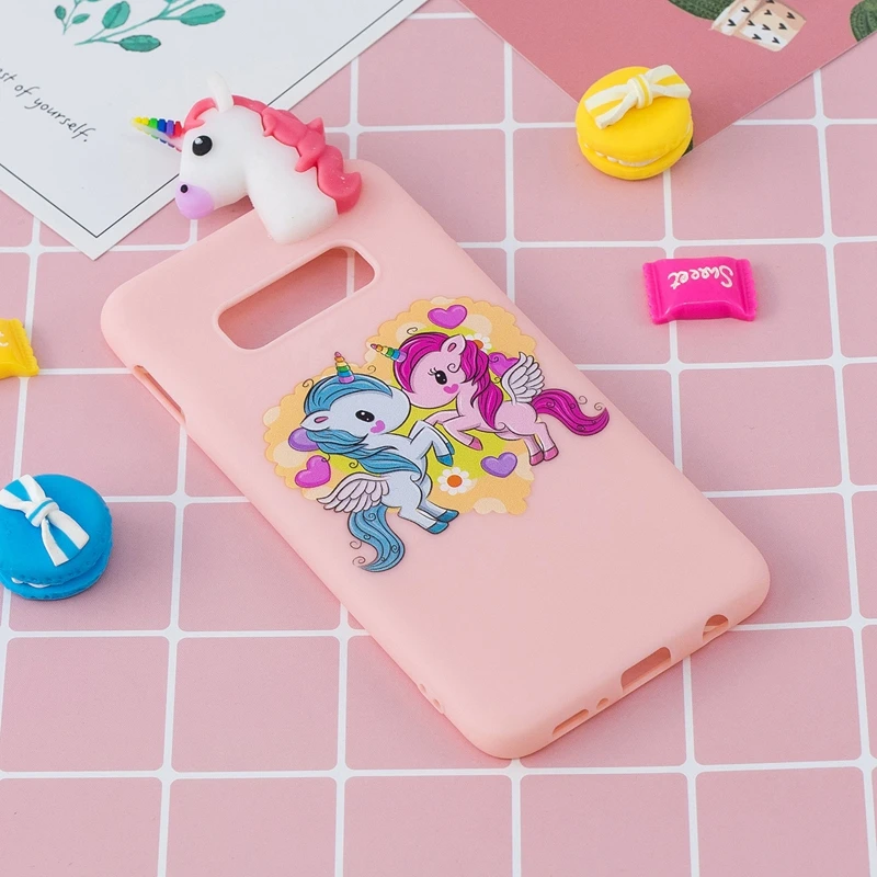 Чехол для Samsung Galaxy S10 силиконовый чехол с пандой S10e Plus G975F S 10 S20 ультра задняя