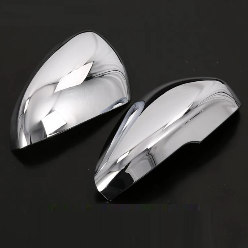 2 шт. хромированные накладки на боковое зеркало заднего вида из углеродного