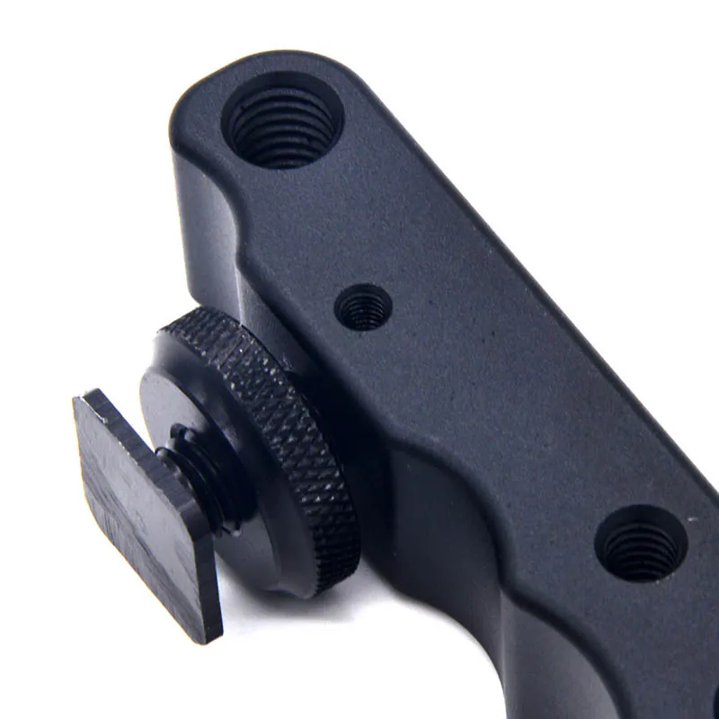 

Cold / Hot Shoe Handle Grip Accessories for Low Angle Shooting DSLR Camera SGA998