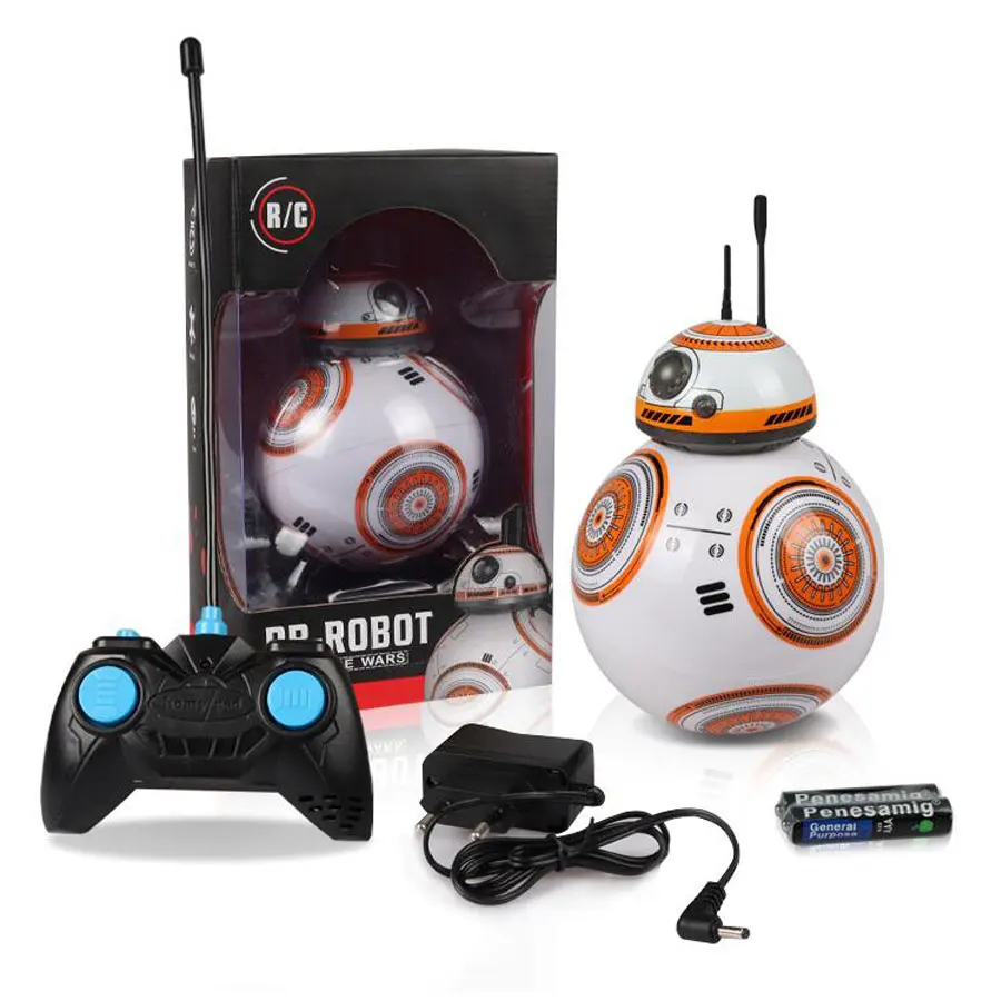 Звездные войны 7 BB8 BB9 2 4 ГГц/40 мГц дистанционного управления робот RC умный фигурка