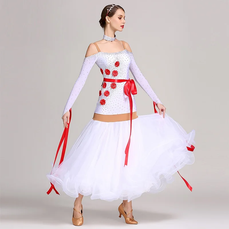 

white ballroom dance competition dresses ballroom waltz dresses for ballroom dancing clothes modern dance costumes dance wear