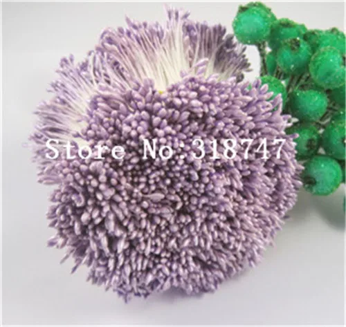 Light purple 1 мм 1800 шт 13 цветов жемчужный цветок тычинки цветочные тычинки Двойные головки тычинки 11010108(1800 - Цвет: Light purple