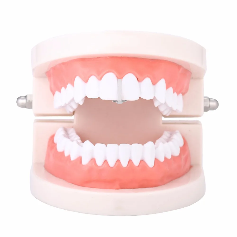 Креативный стиль Grillz с сверлом золотая полоса подтяжки хип-хоп палка одиночные подтяжки Grillz