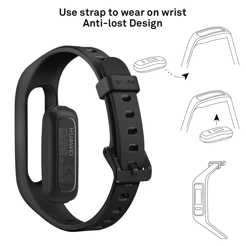 Смарт часы Huawei Band 3e с фитнес трекером водостойкие до 5 атм|Смарт-браслеты| |