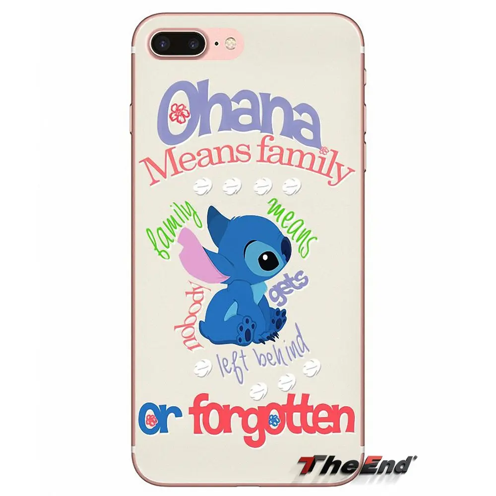 Силиконовый чехол Sweet Lilo and Stitch Ohana для Xiaomi Mi6 Mi 6 A1 Max Mix 2 5X 6X Redmi Note 5 5A 4X 4A A4 4 3 Plus Pro |