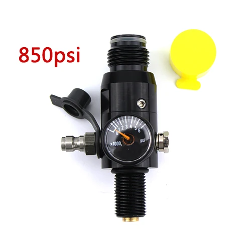 PCP Пейнтбол страйкбол HPA бак 5/8-18 UNF регулятор резьбы 4500psi клапан давление на входе 1500psi/1800psi/2200psi Выходное давление - Цвет: UNF 850psi