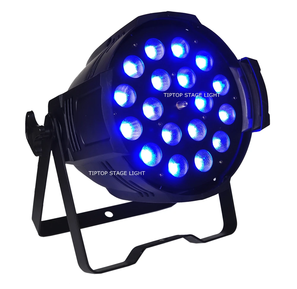 Бесплатная доставка 8 шт. 18x18 Вт RGBWA UV 6в1 Led Zoom Par сценический светильник