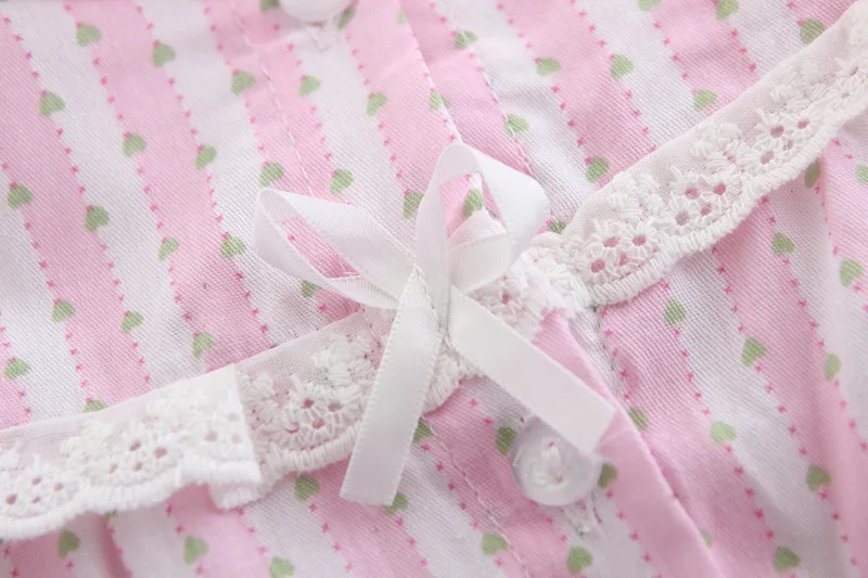 Новая одежда для маленькой девочки 2 шт./компл. Детские пижамы Детские с кружевом для девочек, одежда для сна, одежда с длинным рукавом; одежда для отдыха; Детские пижамы Одежда для девочек Стиль 2-8 лет