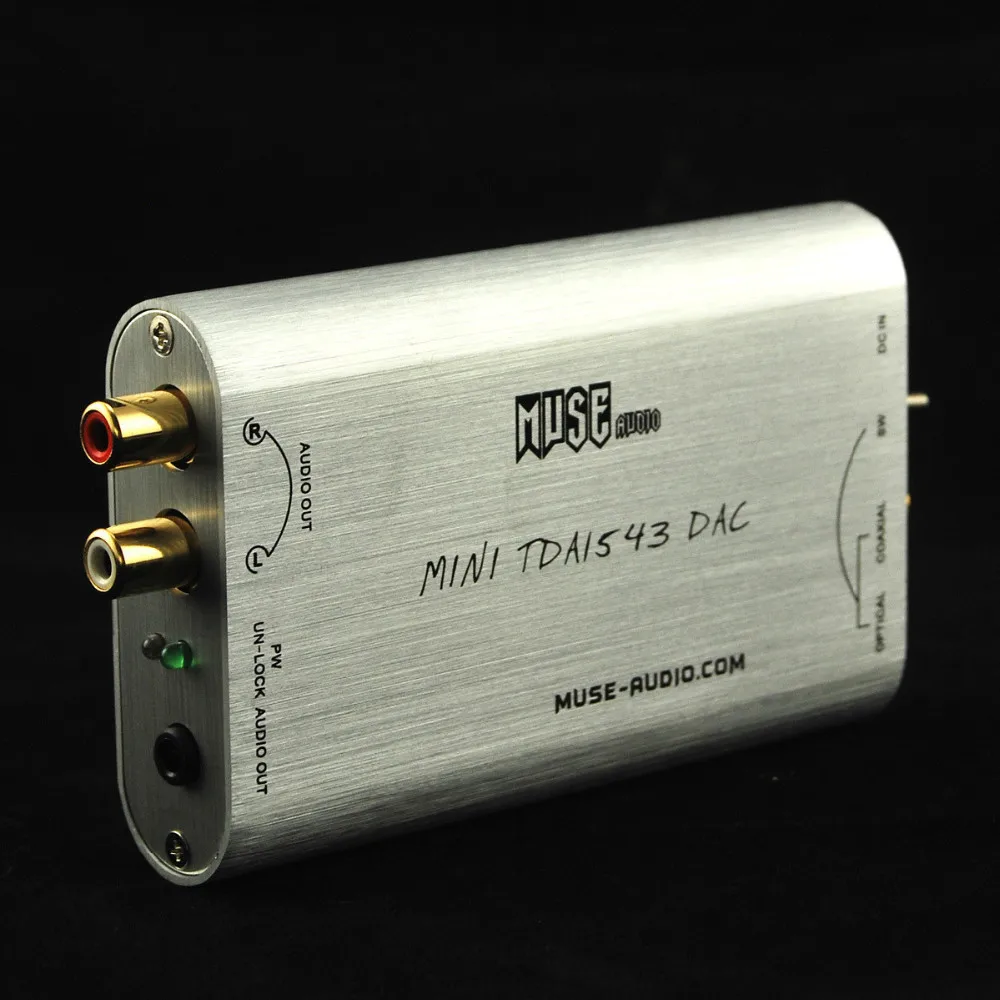 

High Performance MUSE HI-FI DAC TDA1543 DIR9001 Decoder Digital Coaxial Optical