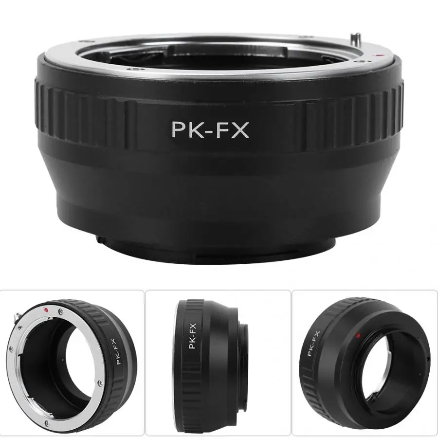 Новое металлическое переходное кольцо для объектива Pentax PK объектив камеры Fujifilm FX
