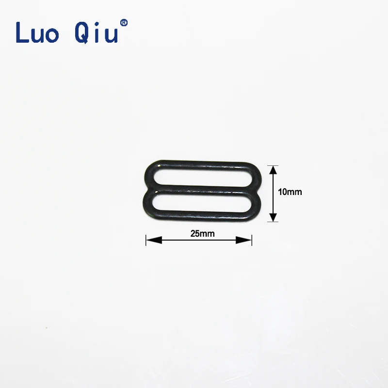 Черный бюстгальтер Luo Qiu (50 шт./лот) 8 нижнее белье металлическая и пластиковая