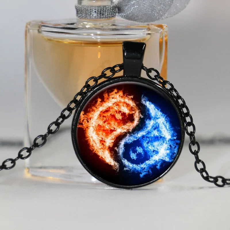 Wicca Yin yang/Новинка 2017 года оптовая продажа ювелирных изделий с кристаллами модные
