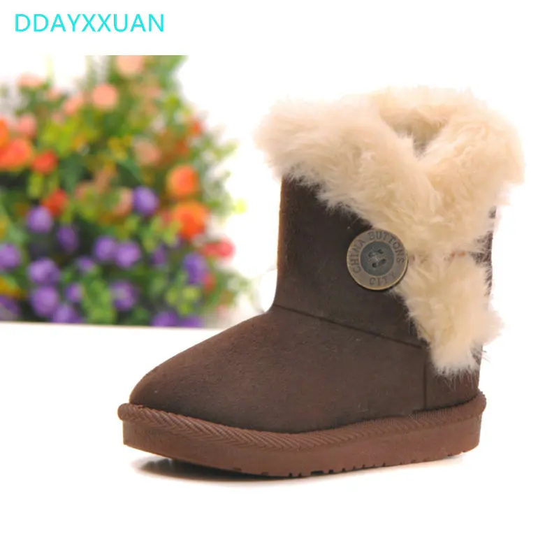 Детские ботинки новинка 2017 брендовые Нескользящие популярные резиновые для