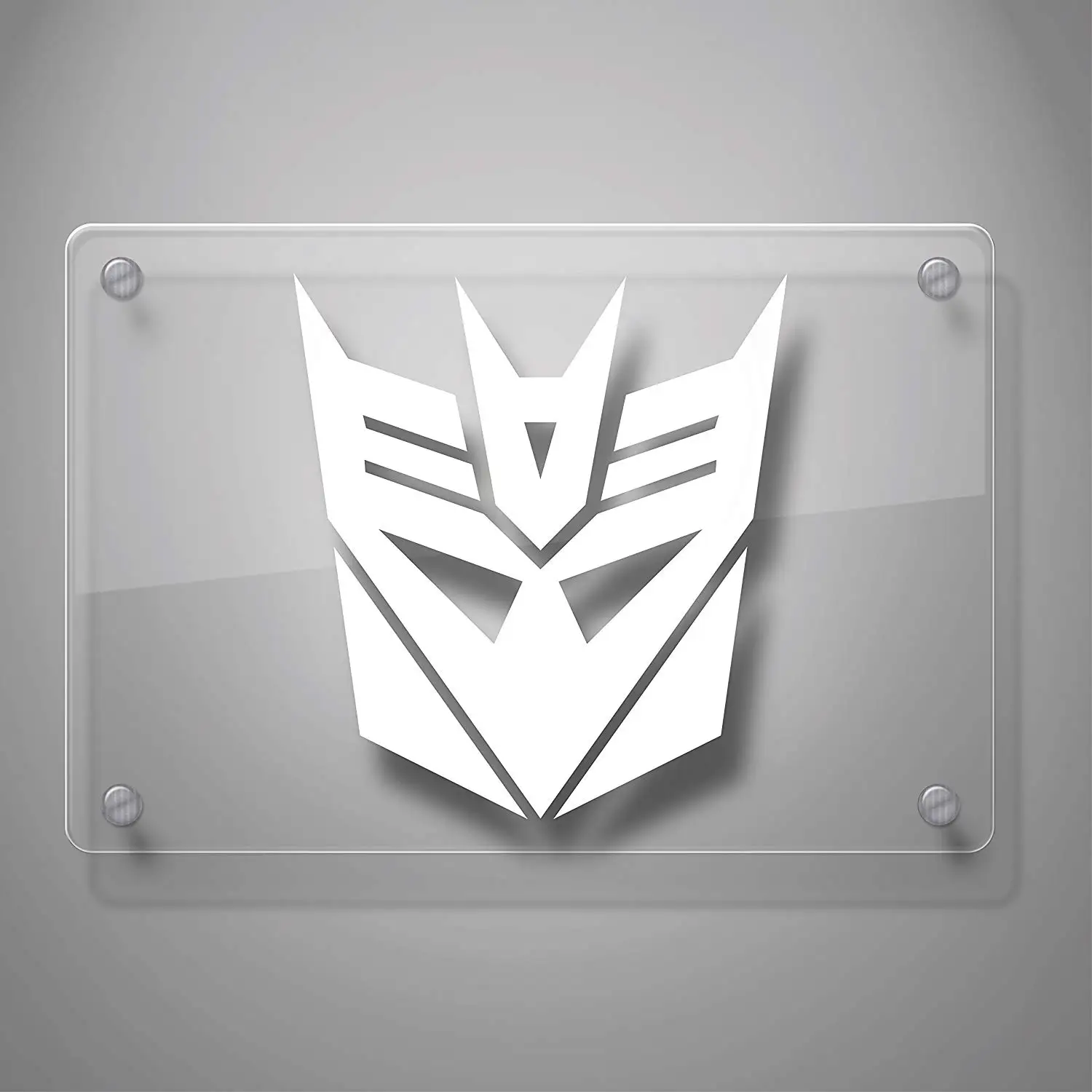 Графическая наклейка Decepticon с трансформатором для автомобильного окна ноутбука и