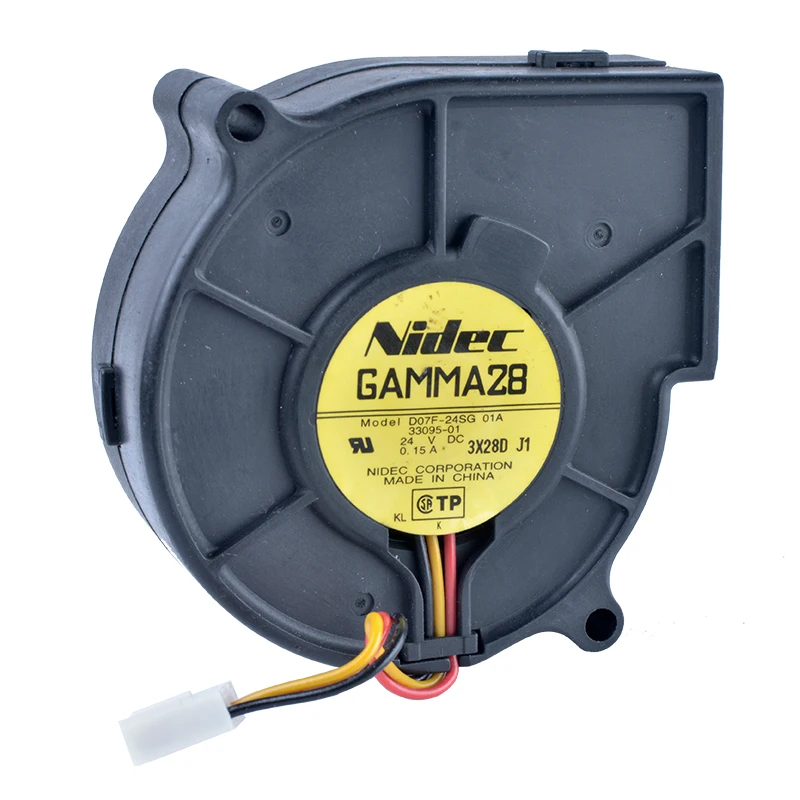 Революция в системах охлаждения D07F-24SG 01A 7530 7,5 см 24 V 0.15A 24 V Центробежная турбина центробежный воздухонагнетатель широкого спектра применения